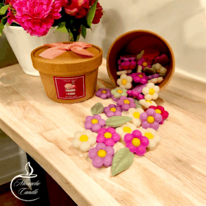 Woski zapachowe "Piwonia i piżmo"