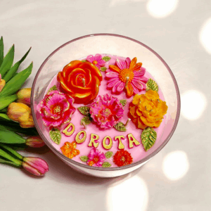 Świeca sojowa ze specjalną dedykacją - imię