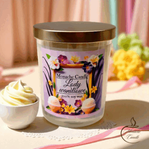 Świeca sojowa w szkle „Lody waniliowe”